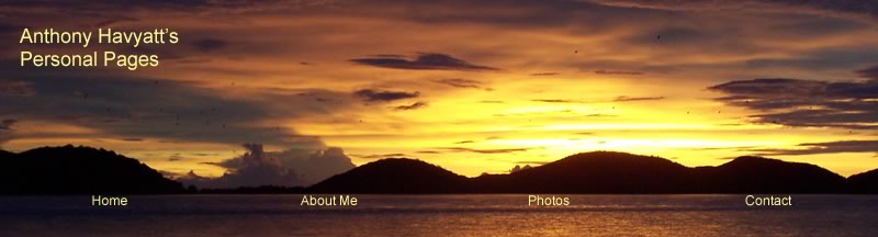 Anthony Havyatt’s Personal Pages